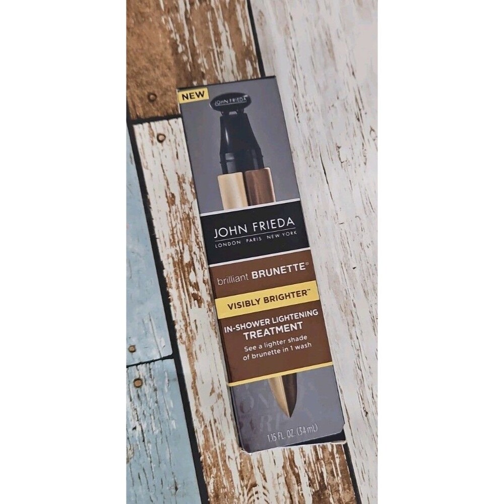 John Frieda In-Shower Lightening Treatment Visibly Brighter Brilliant Brunette